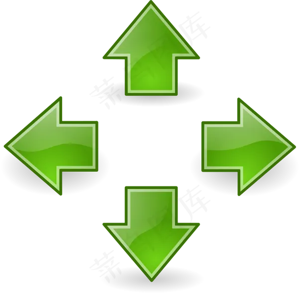 探戈绿色箭头