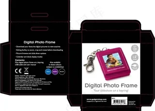 数码像框彩盒图片