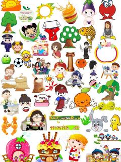 宣传栏展板插画集