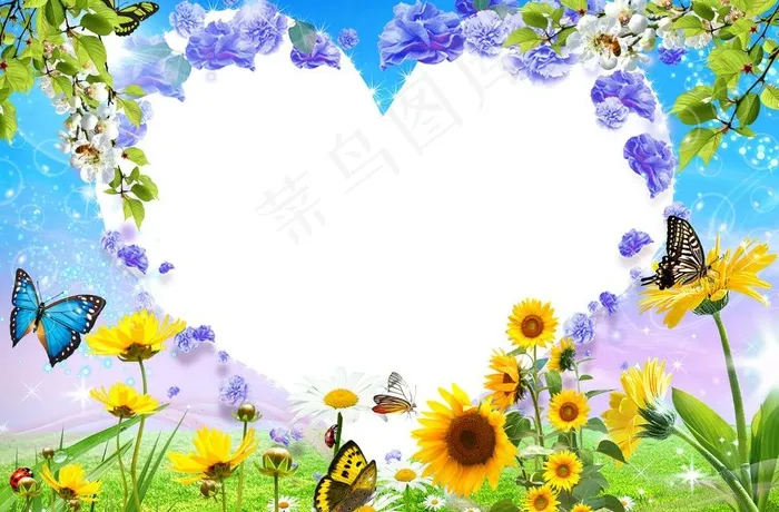 欧式风格照片边框图片(3500X2500(DPI:300))psd模版下载