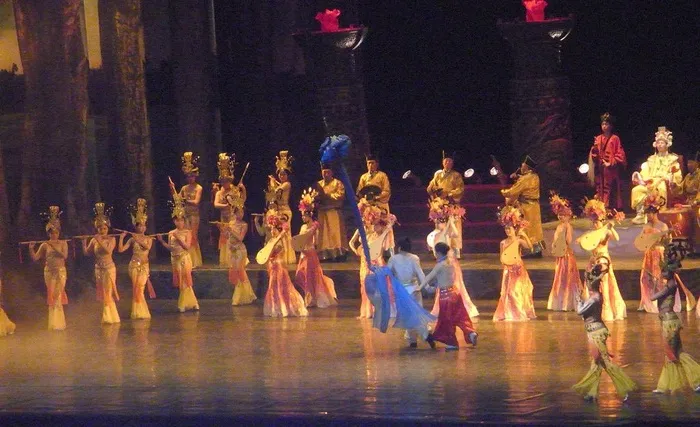 野山坡古典舞蹈晚会图片