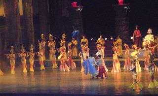 野山坡古典舞蹈晚会图片