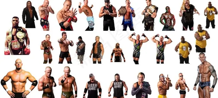 wwe美国职业摔跤图片