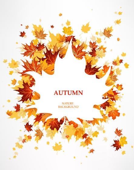 枫叶创意设计矢量素材