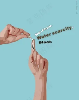 节约用水 环保招贴图片