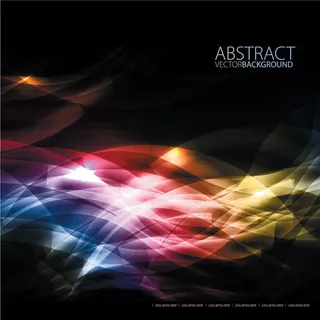 炫动的彩色背景矢量素材