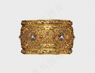 免扣珠宝黄金首饰金饰戒指背景墙素材...