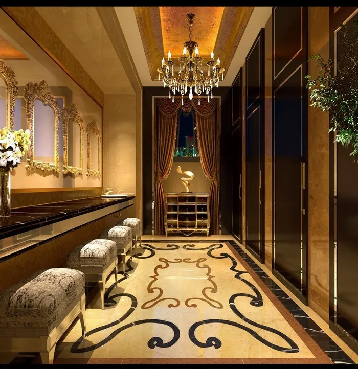 欧式卫生间图片