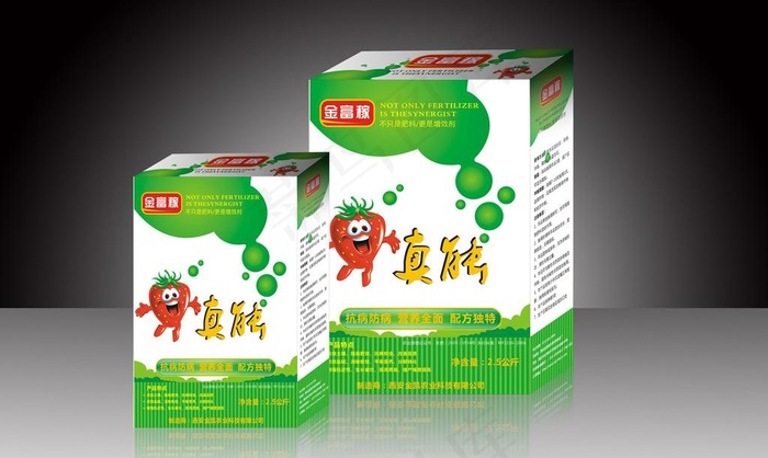 化肥包装图片cdr矢量模版下载