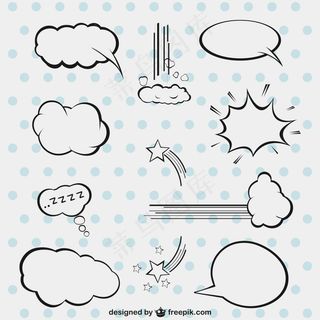 漫画式的言语泡沫