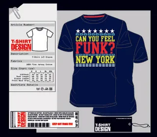 时尚的T恤设计矢量素材03