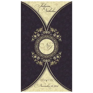 简单的婚礼卡片图片