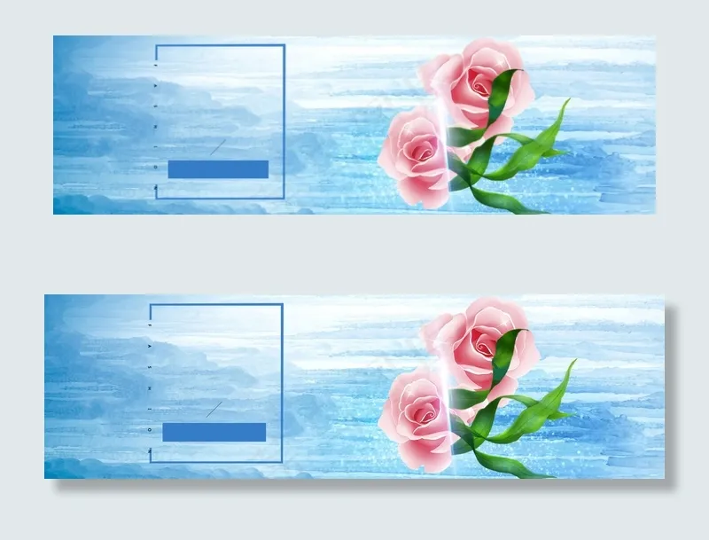 补水保湿化妆品护肤海报背景(1920X4550(DPI:72))psd模版下载