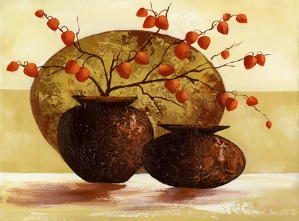 花卉油画 花卉油画