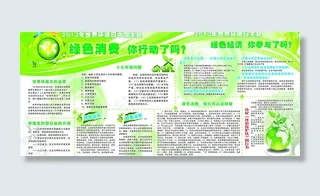 环保展板图片