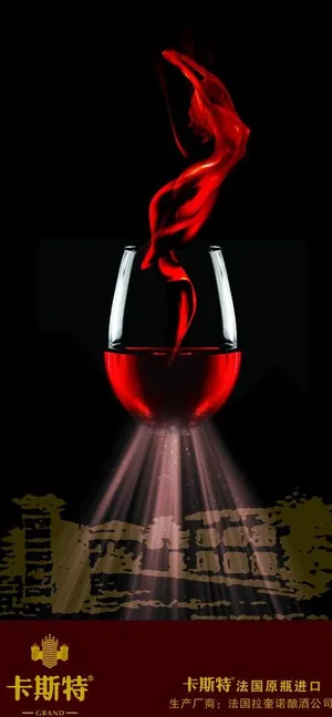 卡斯特红酒手册图片