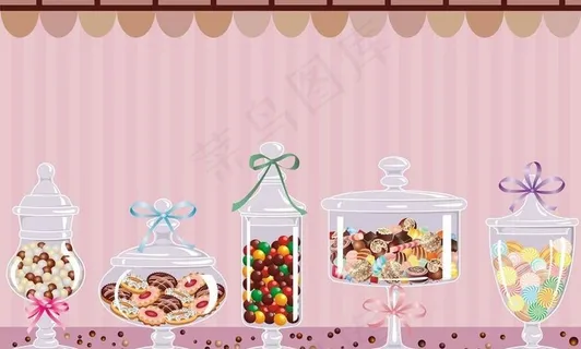 糖果店设计图片