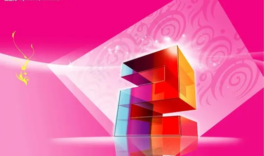 洋红色背景图片