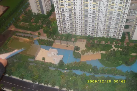 温江鱼凫阳光楼盘模型图片