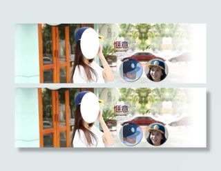 baby款嘻哈帽大海报