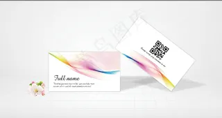 简约大方名片 简介名片