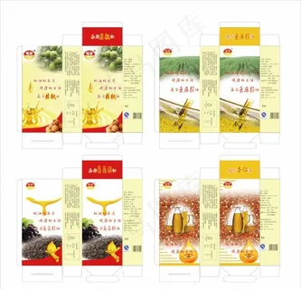 四款包装盒图片 四款包装盒图片