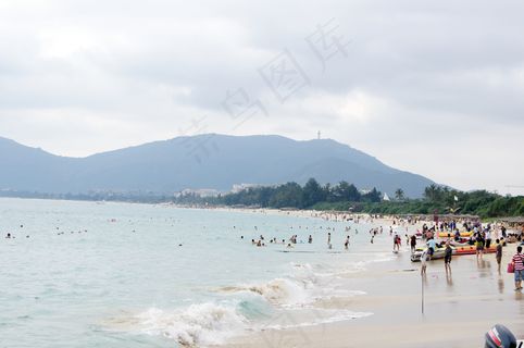 三亚滩风光图片