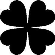 心型花瓣矢量图