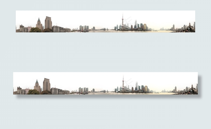 上海滩全景图片