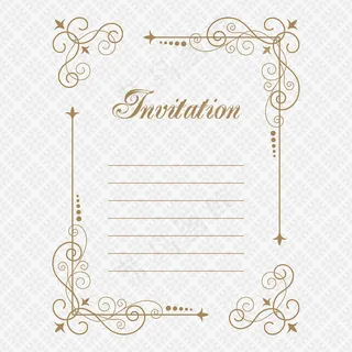 精美欧式花纹花边设计矢量素材