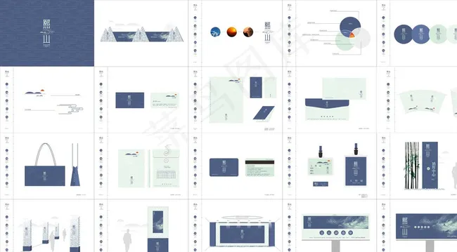 企业VIS图片cdr矢量模版下载