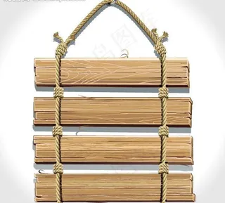 木纹木板指示牌公告牌图片