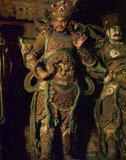 西方广目天王图片