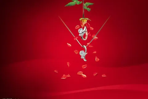 dtc情人节创意报广图片