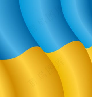 金牌与波浪背景矢量素材