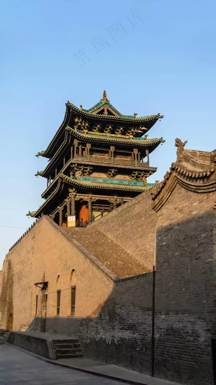 城楼高清摄影图片