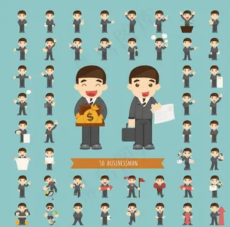 个性的卡通人物设计图片