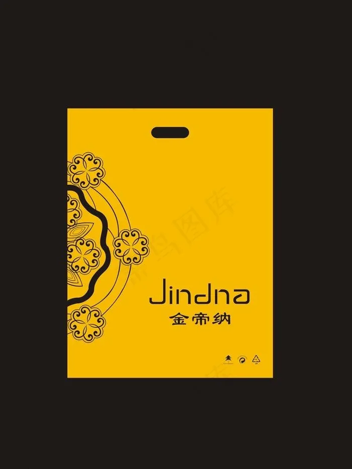 服装手提袋图片cdr矢量模版下载
