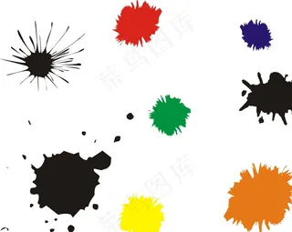 矢量笔墨素材图片