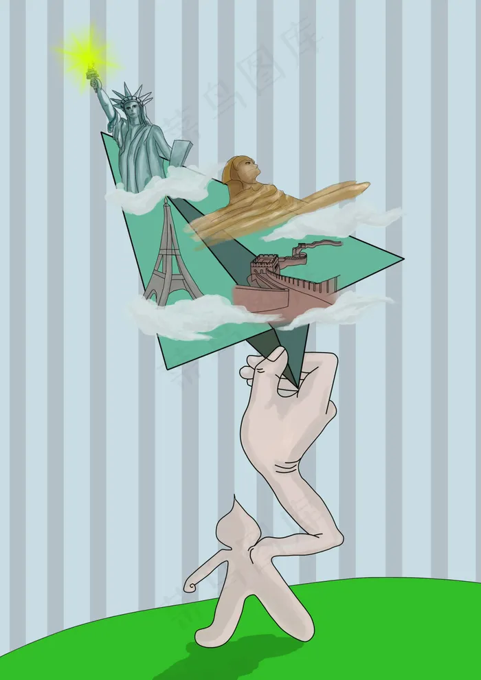 梦想去处psd模版下载