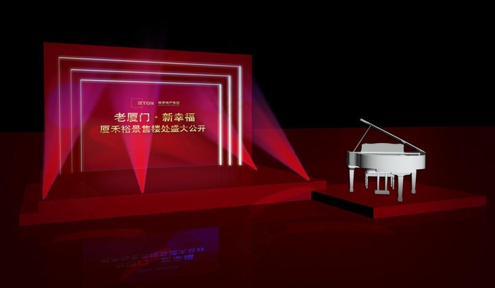 舞台舞美图片psd模版下载