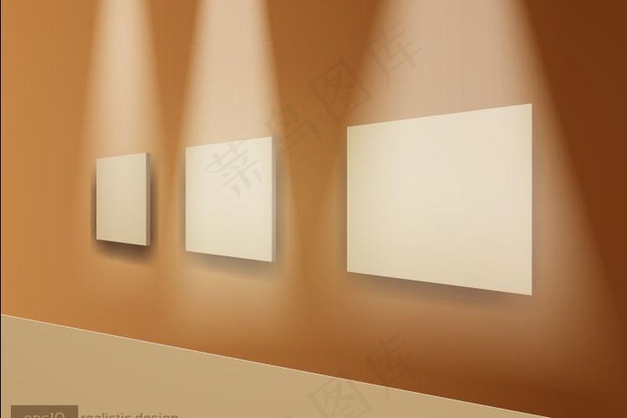 室内空白相框图片