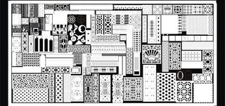 多种矢量雕花图片