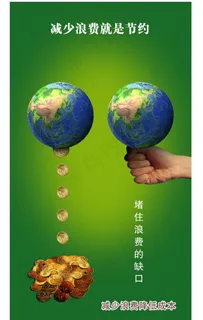 减少浪费就是节约图片 减少浪费就是节约图片