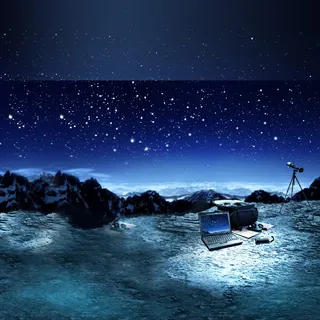 梦幻宇宙星空背景