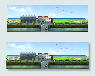 工厂平面效果图