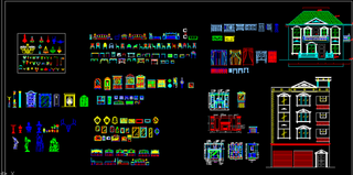 欧式图库CAD文件