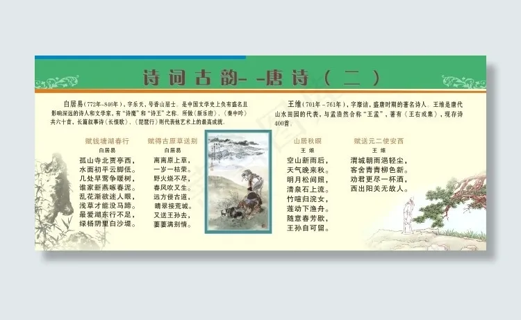 学校文化宣传栏展板cdr矢量模版下载
