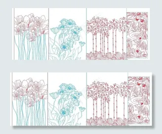 欧式花纹 玻璃深雕 牡丹图片