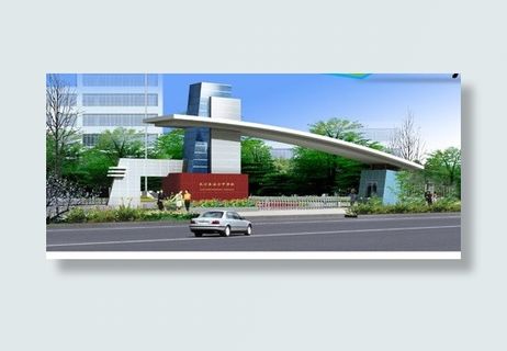 小区入口3d模型下载3d模型 7